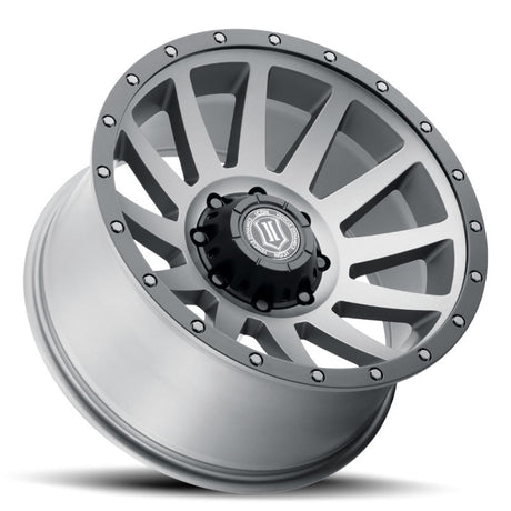 Roue en titane ICON Compression 20x10 8x6,5 -19 mm Offset 4,75 pouces BS 121,4 mm Alésage