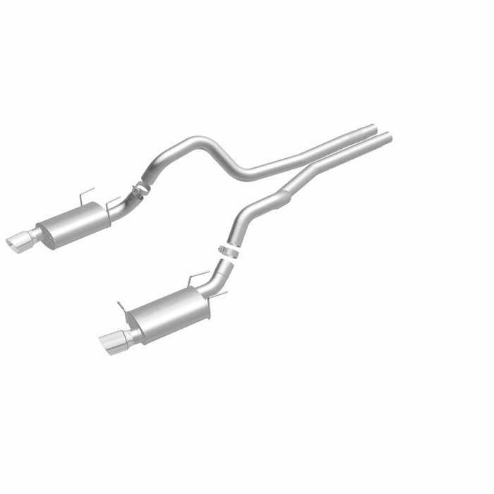 MagnaFlow 13 Ford Mustang Dual Split Rear Exit Stainless Cat Back Performance Exhaust (Street)