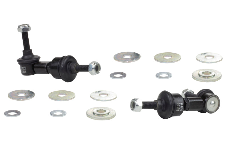 Kit de liaison de barre stabilisatrice avant Whiteline 89-98 Nissan 240SX S13 et S14 - rotules réglables