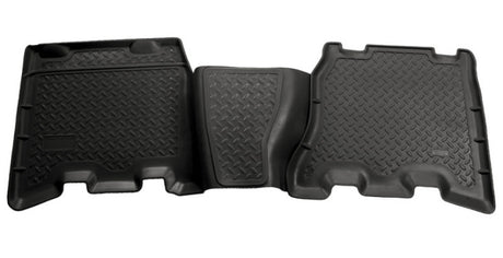Revêtements de sol noirs de style classique pour Jeep Grand Cherokee (4DR) 99-04 Husky Liners pour 2e rangée