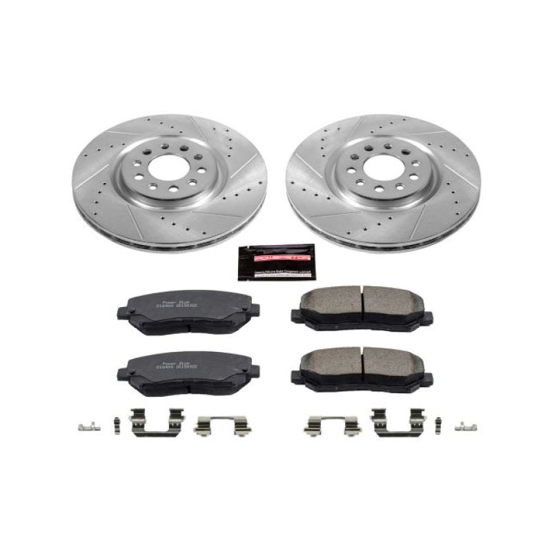 Kit de freins sport Power Stop 15-17 Chrysler 200 Z23 Evolution avant
