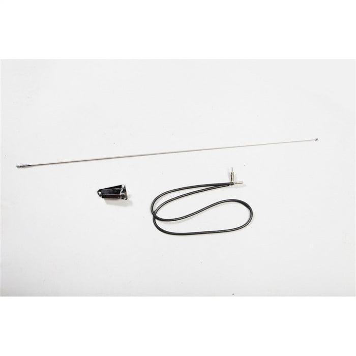 Kit d'antenne chromée Omix 76-95 Jeep CJ et Wrangler