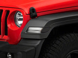 Raxiom 18-23 Jeep Wrangler JL Axial Series LED Fender Flare Marker Lights- Smoked