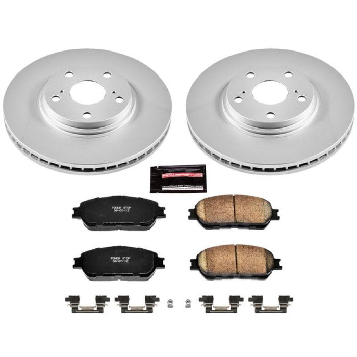 Kit de freins Power Stop 04-06 avec revêtement Geomet Z17 Evolution pour Lexus ES330 avant