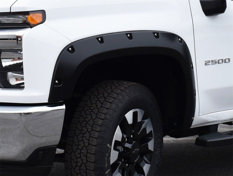 Élargisseurs de poche Bushwacker 2020 Chevrolet Silverado 3500/2500 HD 4 pièces - Noir