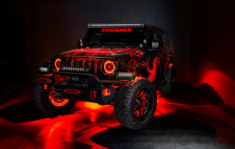 Phares projecteurs Oracle Oculus Bi-LED pour Jeep JL/Gladiator JT - ColorSHIFT 2 VOIR LA GARANTIE