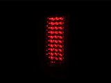 Feux arrière à LED ANZO 2007-2013 Chevrolet Silverado 1500 Rouge/Clair