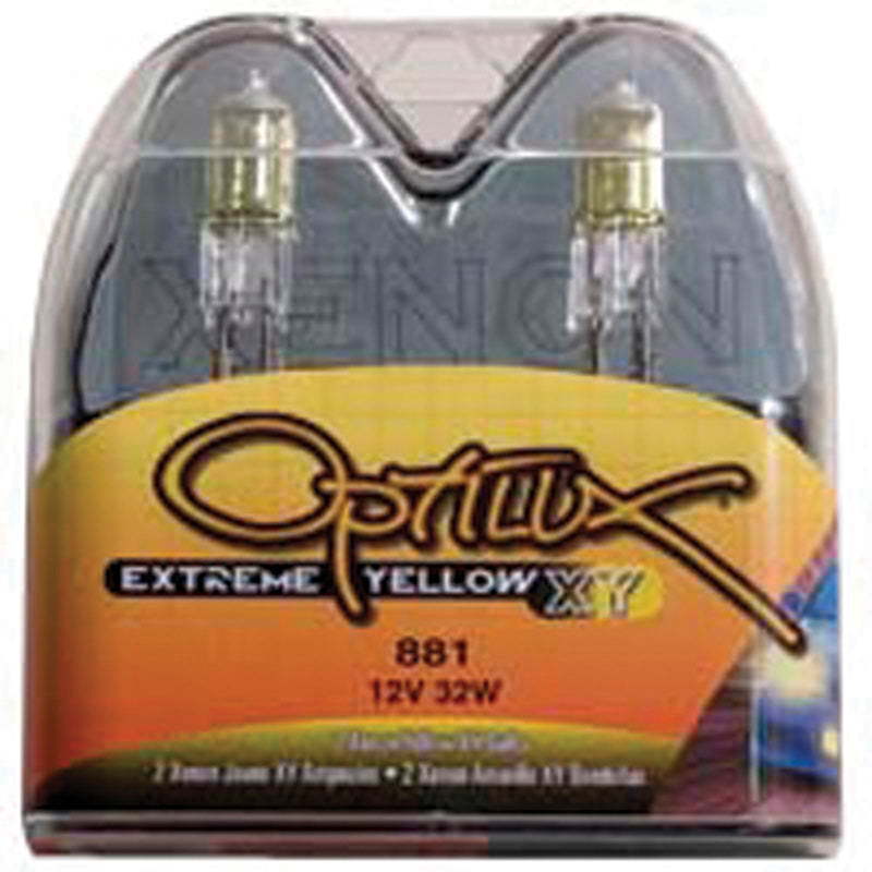 Ampoule Xénon Jaune XY Hella Optilux 881 12V