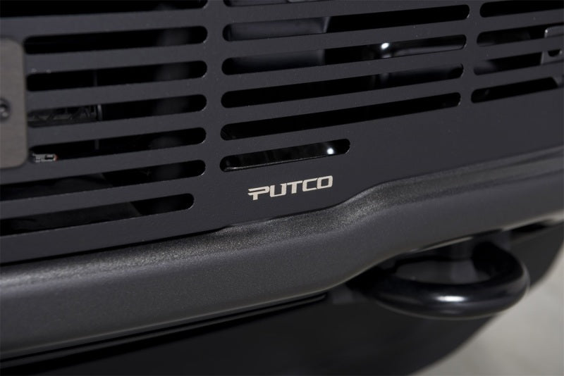 Putco 15-17 Ford F-150 - Grille de pare-chocs SS Black Bar Design avec inserts de barre lumineuse Luminix de 10 po