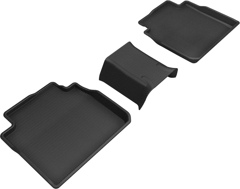 Tapis de sol 3D MAXpider 2019-2020 Toyota/Lexus Avalon/Es Kagu 2e rangée - Noir