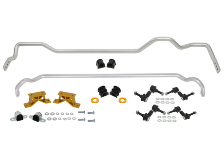 Kit de barres stabilisatrices avant et arrière de 24 mm pour Subaru WRX STi 06-07 Whiteline