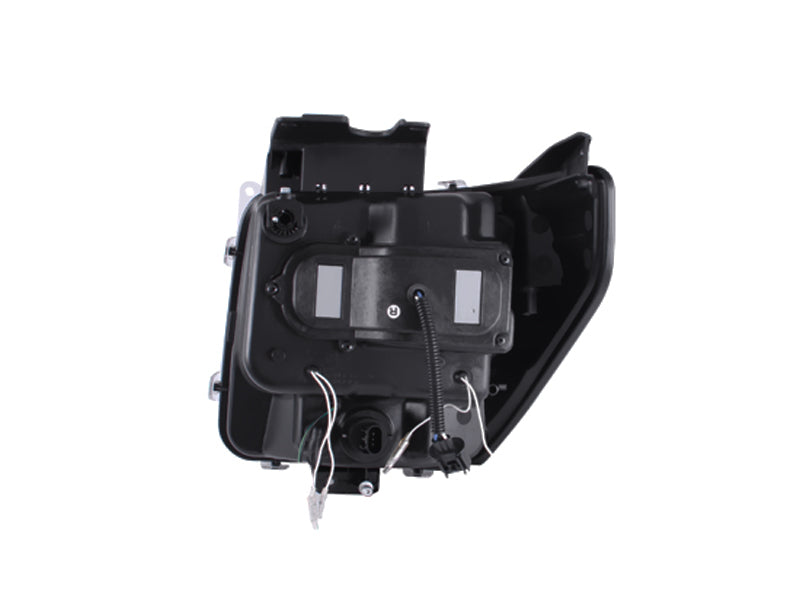 ANZO 2007-2012 Dodge Nitro Phares de projecteur avec halo chromé (CCFL) G2