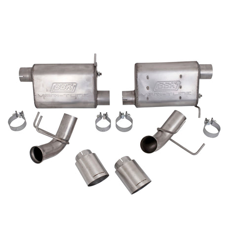 Kit d'échappement arrière VariTune BBK 11-14 Mustang GT (acier inoxydable)