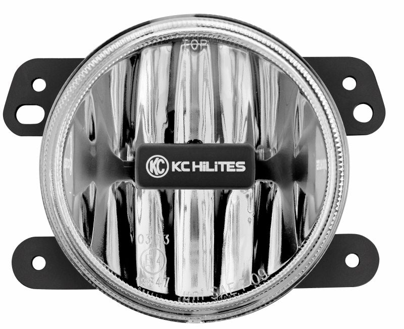 KC HiLiTES 07-09 Jeep JK 4 po Gravity G4 LED Light 10 W SAE/ECE Faisceau antibrouillard transparent (système de paire)