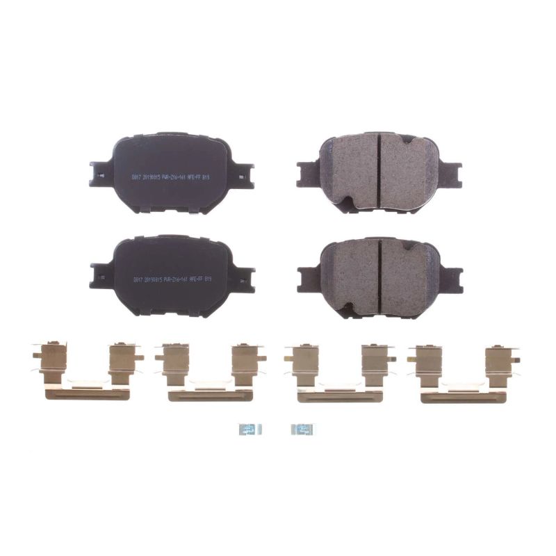 Plaquettes de frein avant Power Stop 05-10 Scion tC Z17 Evolution en céramique avec matériel