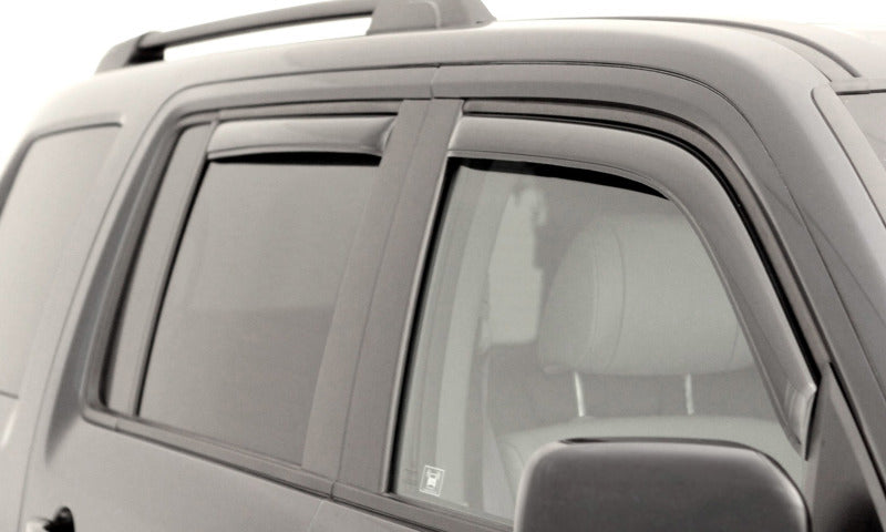 Déflecteurs de vitres avant et arrière AVS 13-18 Hyundai Santa Fe (sauf modèle XL) Ventvisor 4 pièces - Fumé