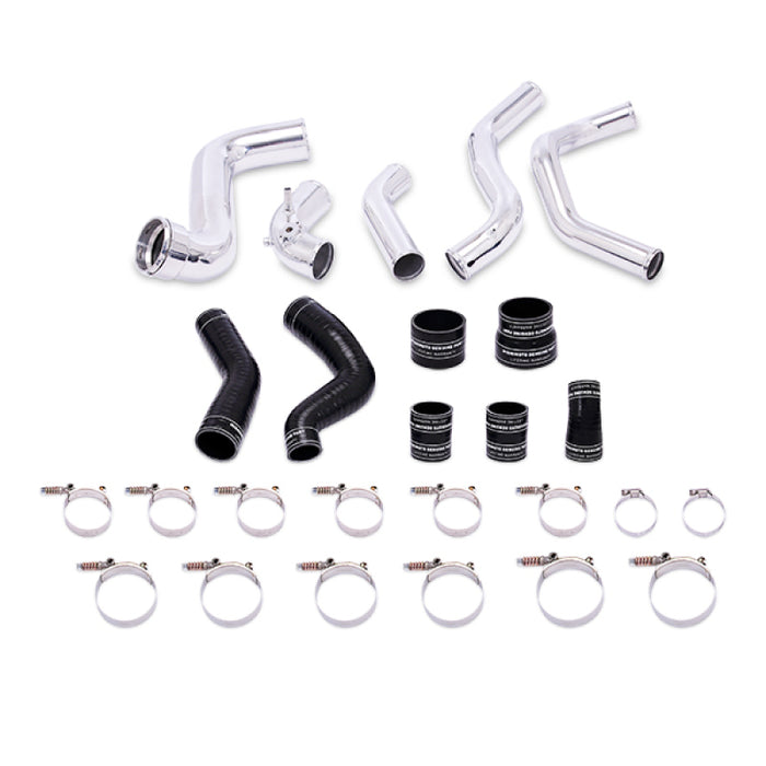 Kit de refroidisseur intermédiaire Ecoboost Mishimoto 11-14 Ford F-150 3,5 L avec tuyaux (poli)