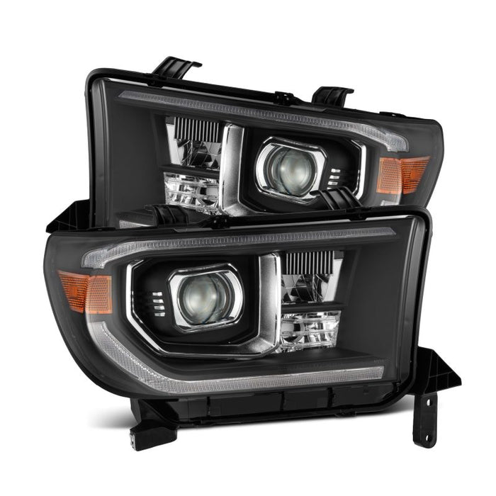 Phares de projecteur AlphaRex 07-13 Toyota Tundra/08-17 Sequoia G2 PRO-Series Noir - PAS de réglage de niveau