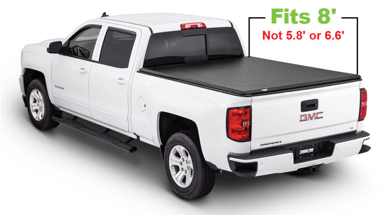 Tonno Pro 14-19 Chevy Silverado 1500 8ft Fleetside Hard Fold Tonneau Cover