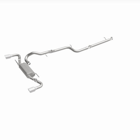 Échappement hautes performances MagnaFlow 10-12 Mazda 3 L4 2,5 L à hayon avec sortie arrière divisée en acier inoxydable