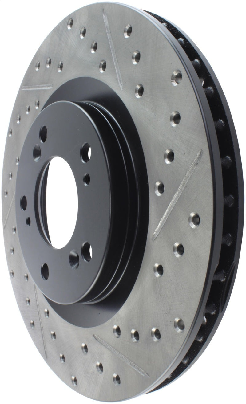 Rotor avant gauche fendu et percé StopTech 00-09 S2000