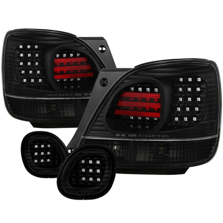 Feux arrière à LED Spyder 98-05 Lexus GS300 /GS400 4 pièces - Noir (ALT-YD-LGS98-LED-BK)