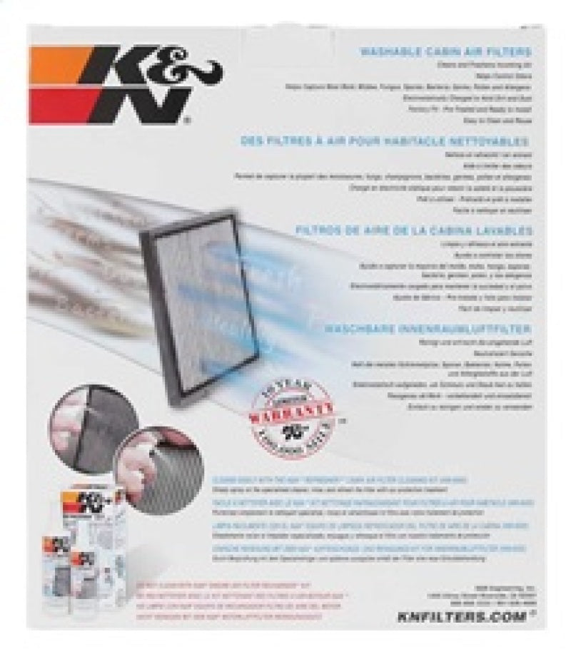 K&N Replacement Cabin Air Filter