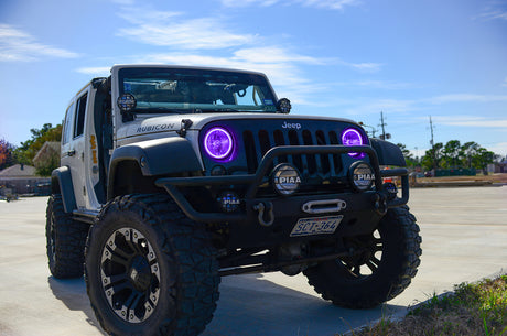 Oracle 07-16 Jeep Wrangler JK SMD HL - ColorSHIFT w/ BC1 Controller