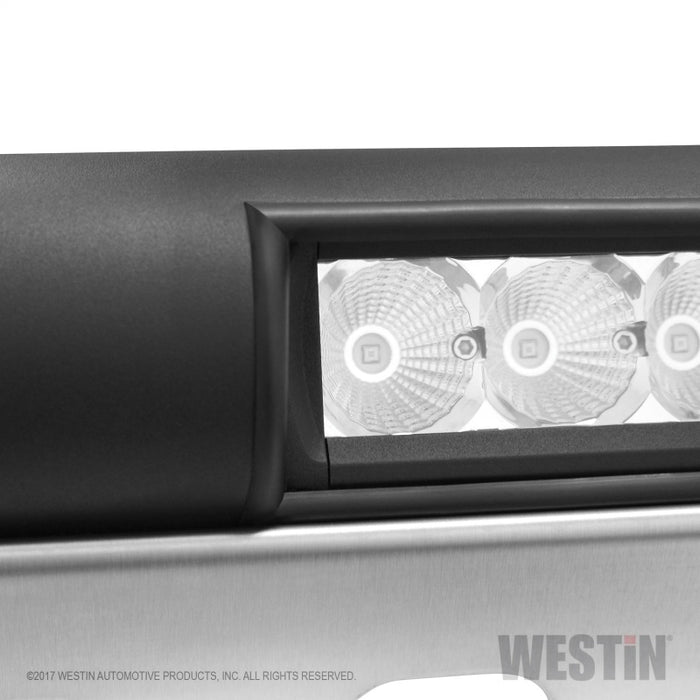 Pare-buffle LED Westin Ultimate pour Ford F-150 2015-2018 - Noir texturé