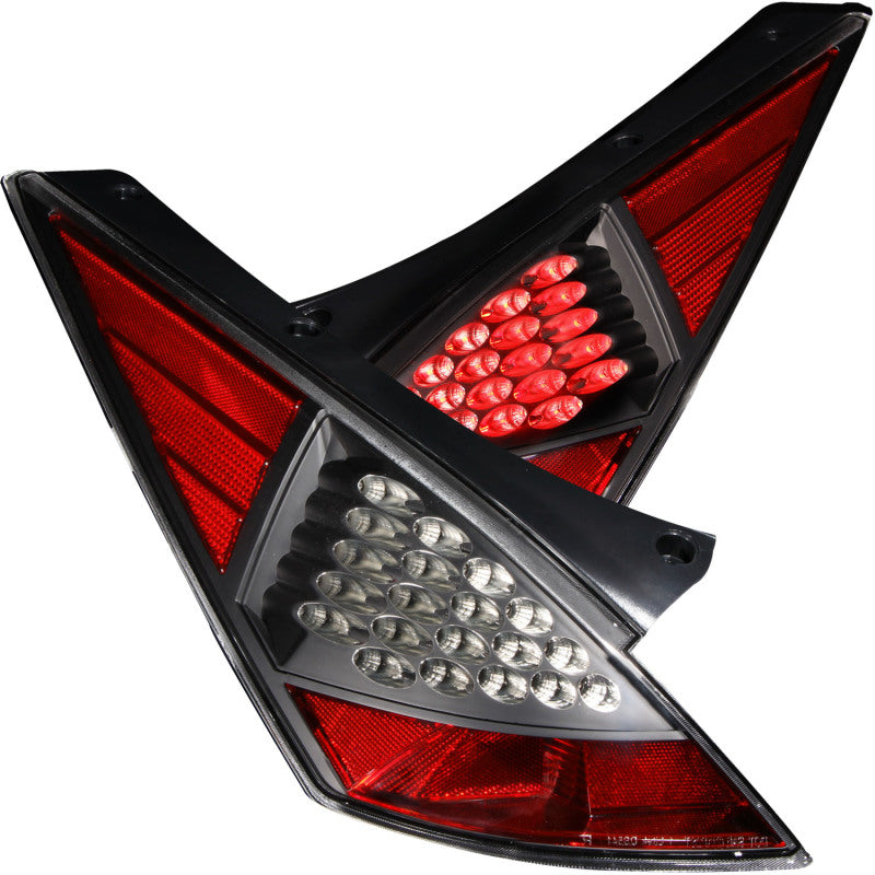 Feux arrière à LED ANZO 2003-2005 Nissan 350Z Noir