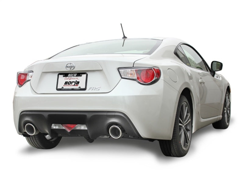 Échappement Catback SS Borla 13-15 Scion FR-S 2.0L 4cyl 6 vitesses / 13 Subaru BRZ 2.0L 4cyl 6 vitesses