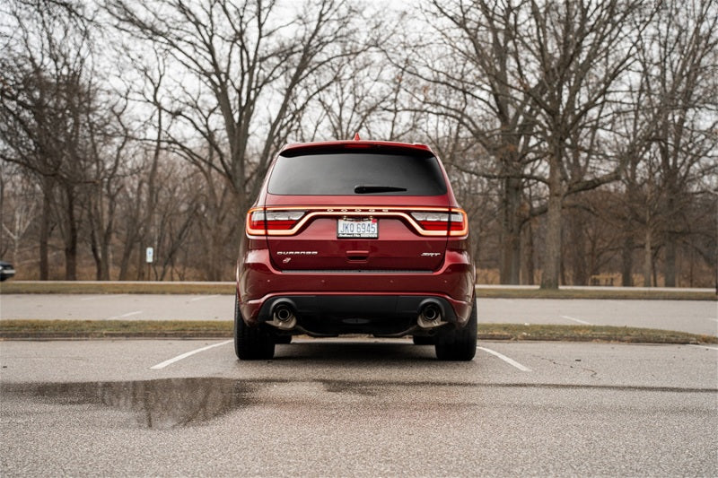 Corsa 18-22 Dodge Durango SRT 392 Cat-Back 2,75 pouces Double sortie arrière Sport 4,5 pouces Embouts PVD noirs