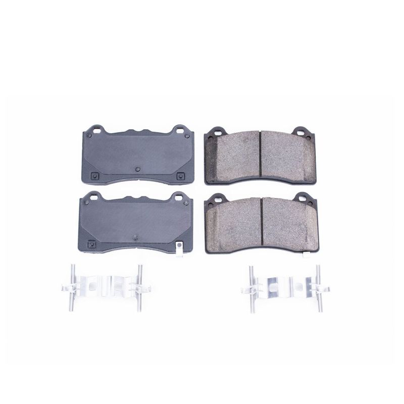 Plaquettes de frein avant Power Stop 16-18 en céramique pour Ford Focus Z17 Evolution avec matériel