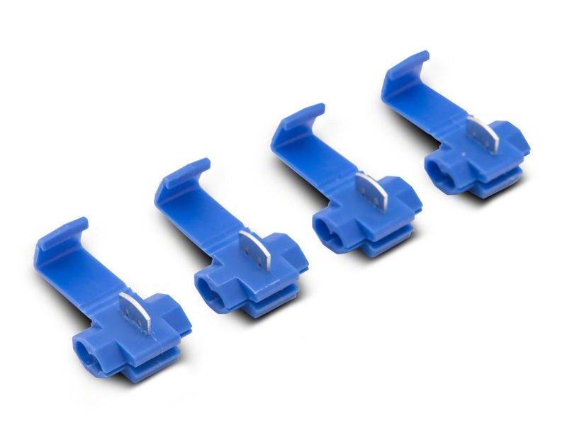 Phares Raxiom 99-04 Ford Mustang Axial Series avec barre LED - Boîtier noir (lentille transparente)