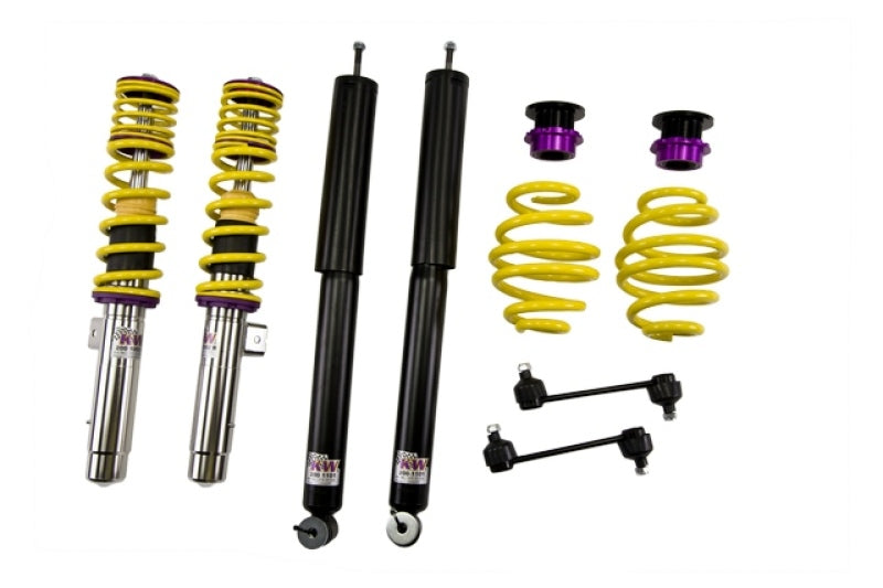 Kit de suspension à ressorts KW V1 BMW Série 3 E46 (346L 346C) Berline Coupé Break Cabriolet Hatchback ; 2WD