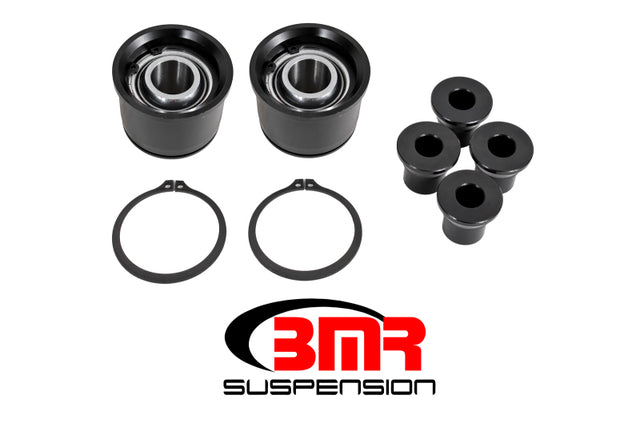 BMR 15-17 S550 Mustang Premium Rear Lower Control Arm Bearing Kit - Black BMR Suspension