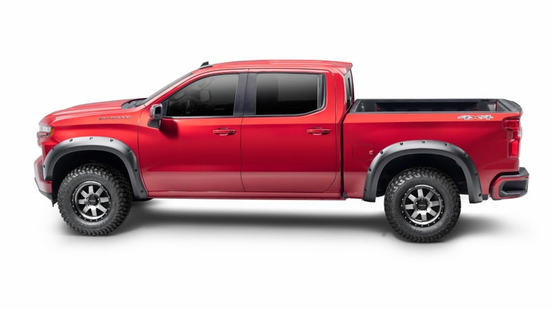 Élargisseurs de pare-chocs Bushwacker 16-21 Toyota Tacoma Forge Style 4 pièces - Noir