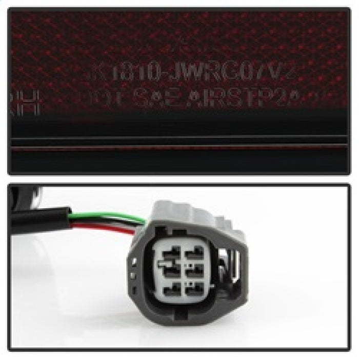 Feux arrière à LED pour Jeep Wrangler Version 2 Spyder 07-16 - Fumé (ALT-YD-JWA07V2-LBLED-BSM)