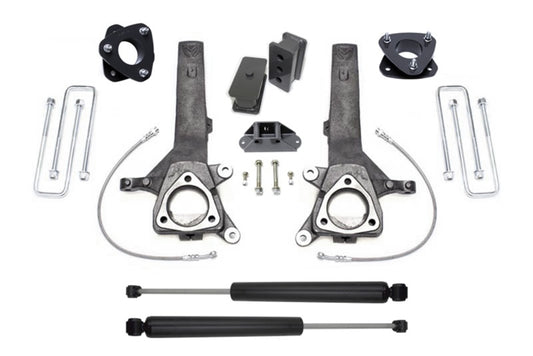 MaxTrac 04-18 Nissan Titan 2WD 6.5in/4in MaxPro Spindle Lift Kit w/MaxTrac Shocks