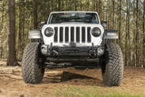 Ensemble de pare-chocs avant Rugged Ridge Arcus avec plateau et crochets pour Jeep Wrangler JL/JT 18-20