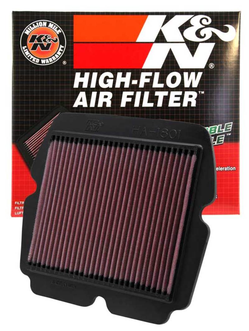 Filtre à air de rechange K&amp;N pour Honda GL1800 Gold Wing 01-08