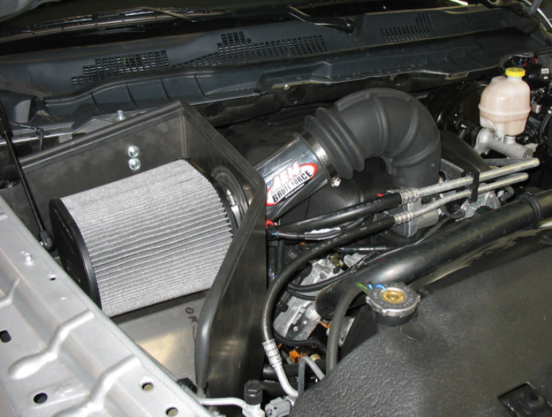 Prise d'air polie Brute Force AEM 09 Dodge Ram 5,7 L