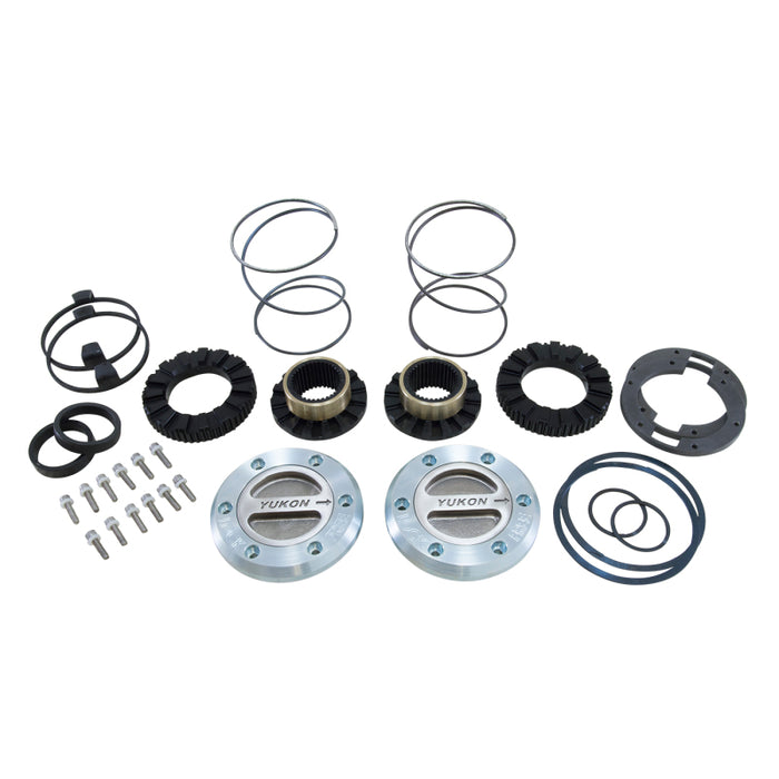 Ensemble de moyeux verrouillables Yukon Gear Hardcore pour Dana 60/35 Spline. 99-04 Ford