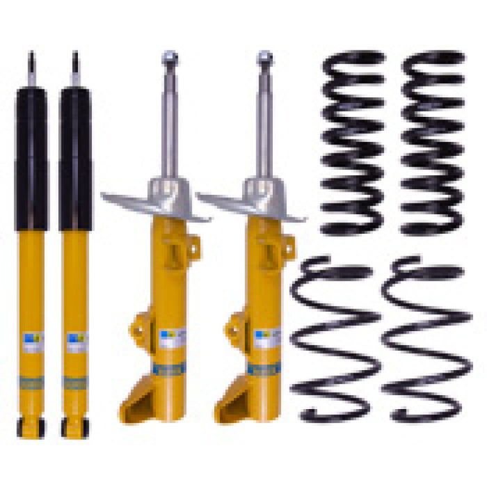 Bilstein B12 (Pro-Kit) 12-15 Mercedes-Benz SLK250 Base L4 1.8L Front and Rear Suspension Kit