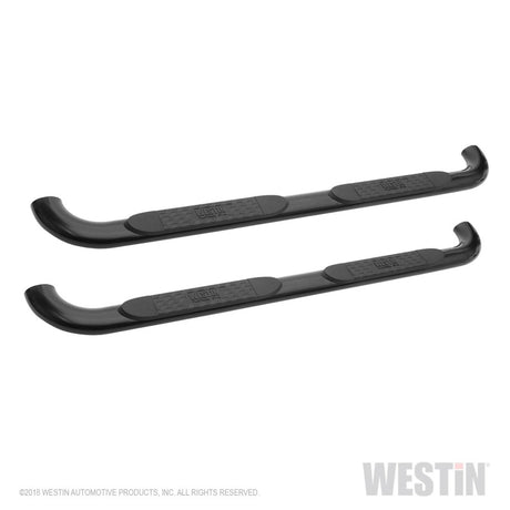 Marchepieds ovales Nerf Platinum 4 Westin 2015-2018 pour Ford F-150 SuperCab - Noir