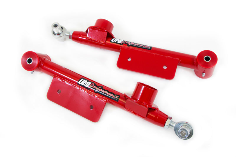 Bras de suspension inférieurs réglables simples UMI Performance pour Ford Mustang 79-98