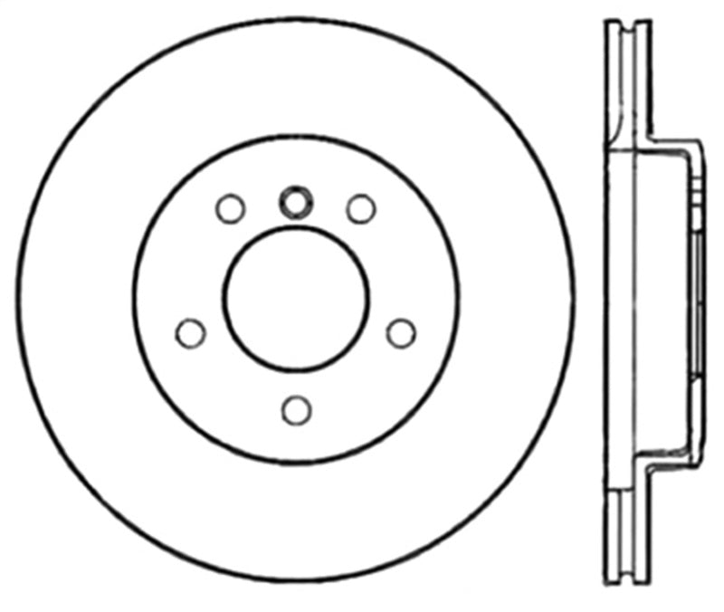 Rotor avant gauche percé StopTech 99-05 BMW Série 3