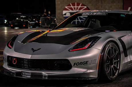 Ensemble de marqueurs latéraux Oracle Chevrolet Corvette C7 Concept - Teinté - Sans peinture VOIR LA GARANTIE