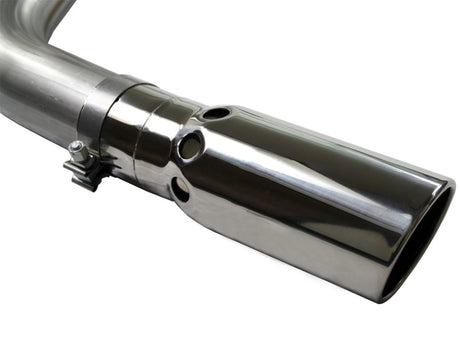 Échappement arrière en acier inoxydable aFe MACHForce XP 4 po DPF 5/07-10 pour camions diesel GM V8-6,6 L (td) LMM