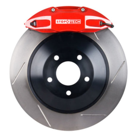 Freins arrière StopTech 08-13 Toyota Land Cruiser BBK avec étriers ST-41 rouges, rotors fendus 380X32